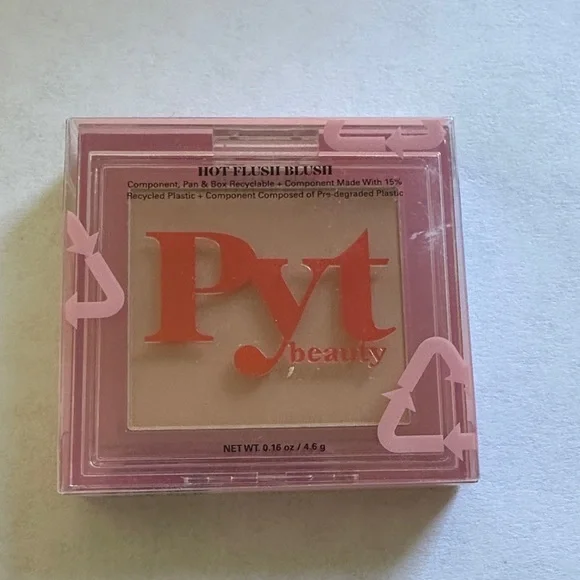 PYT Beauty Blush, Hot Flush Blush, light pink, nude blush,Brand new, NIB - Picture 3 of 9
